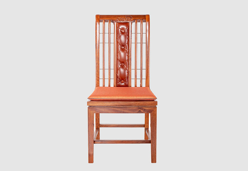 北屯芙蓉榭中式实木餐椅效果图