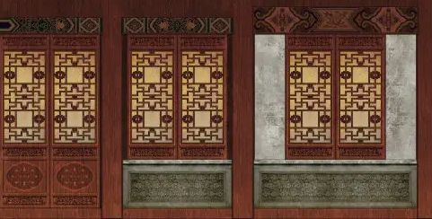 北屯隔扇槛窗的基本构造和饰件